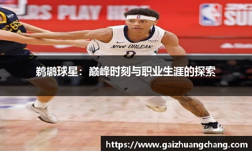 鹈鹕球星：巅峰时刻与职业生涯的探索